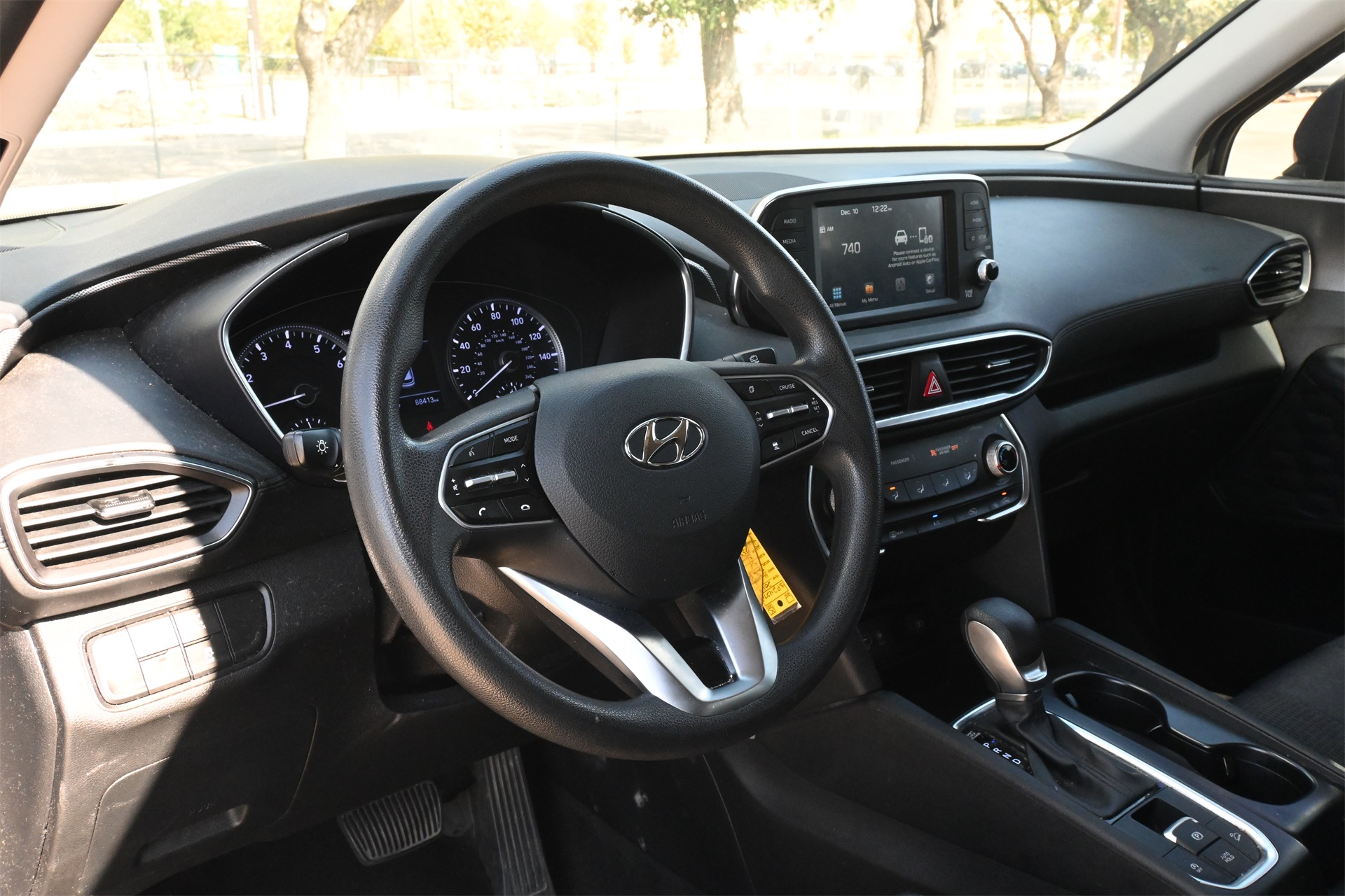 2019 Hyundai Santa Fe SE Blue at North Houston Mitsubishi