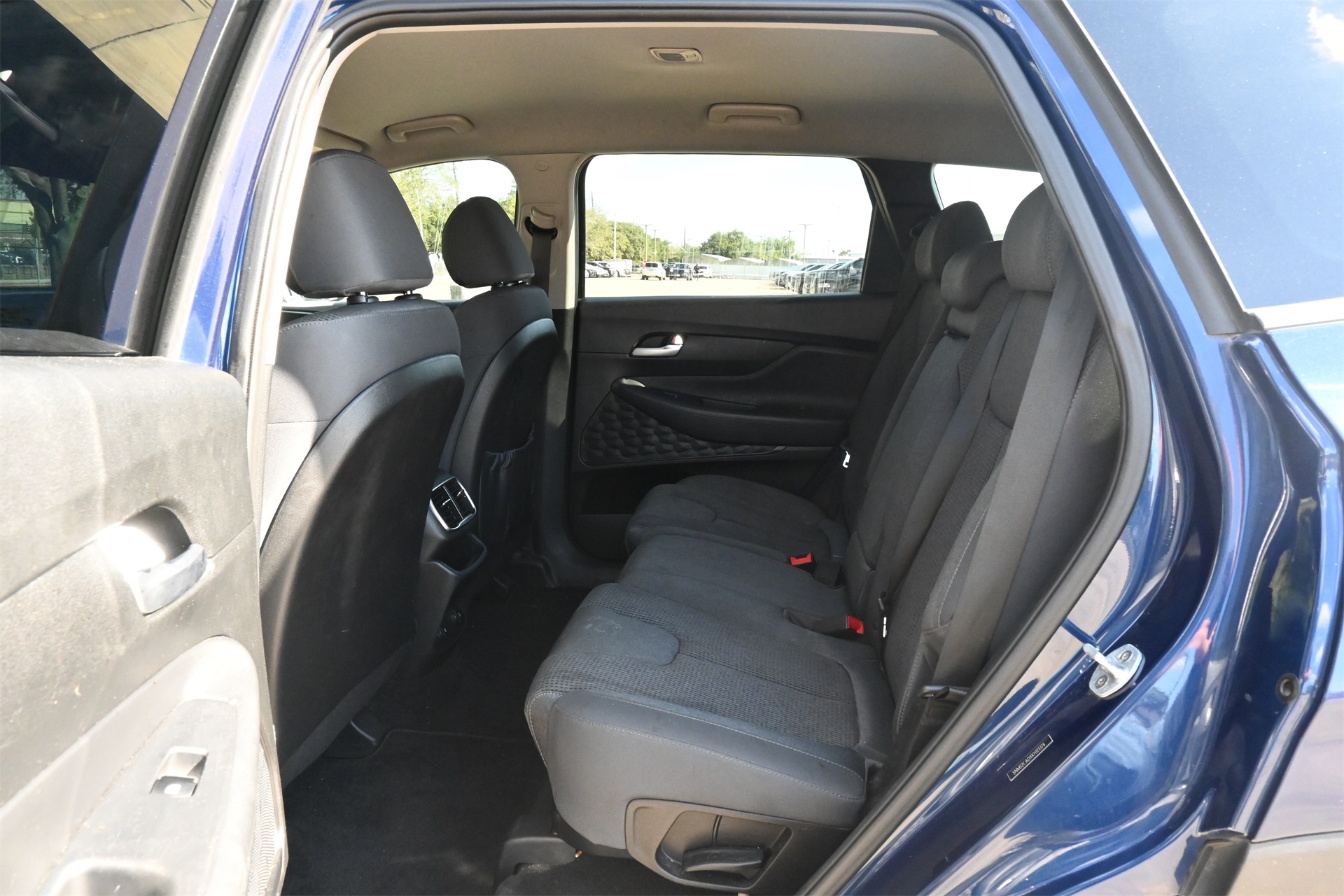 2019 Hyundai Santa Fe SE Blue at North Houston Mitsubishi