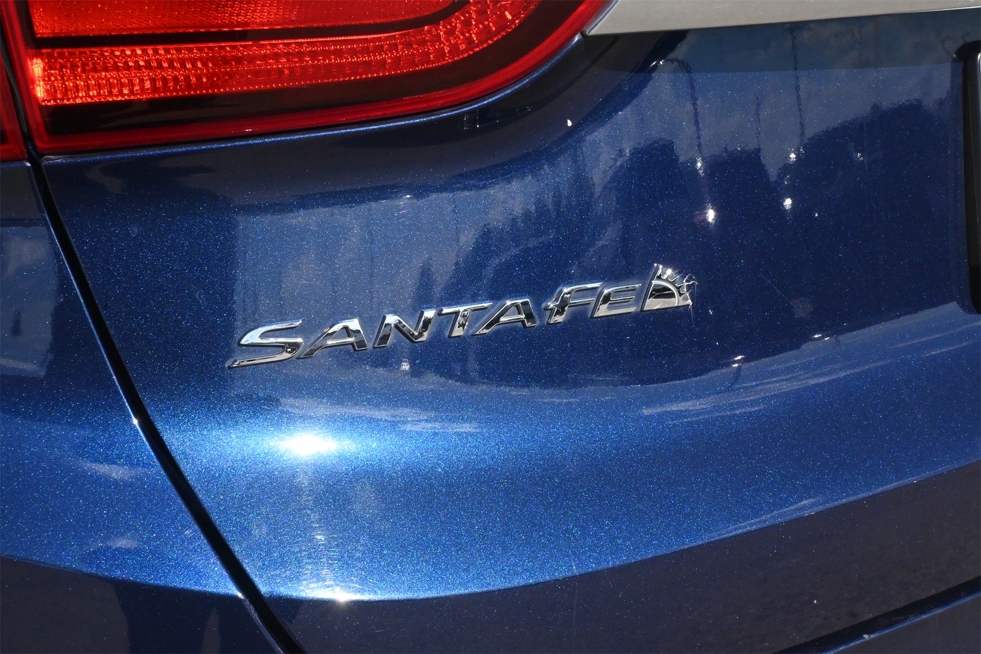 2019 Hyundai Santa Fe SE Blue at North Houston Mitsubishi