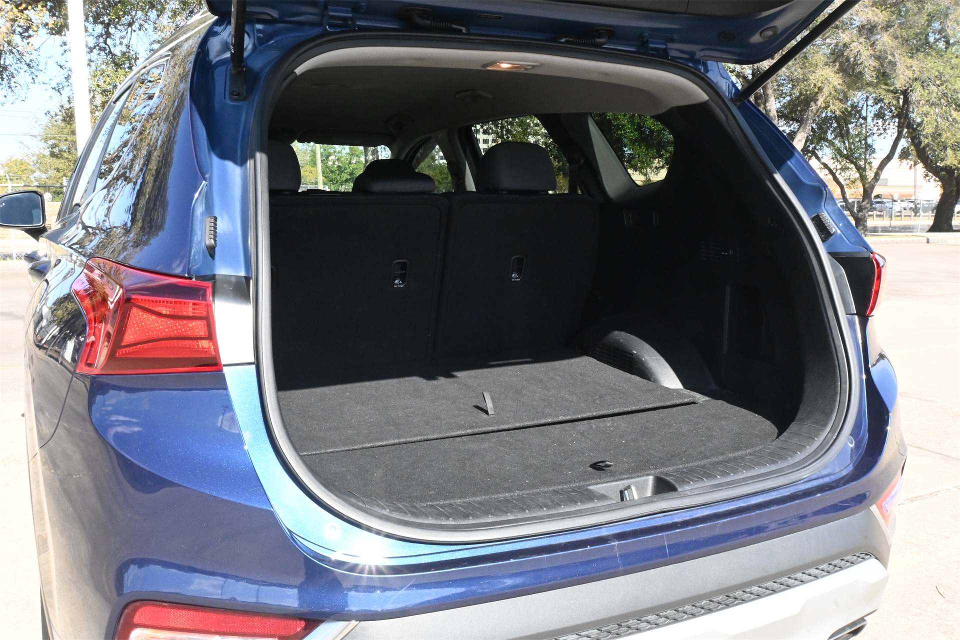 2019 Hyundai Santa Fe SE Blue at North Houston Mitsubishi