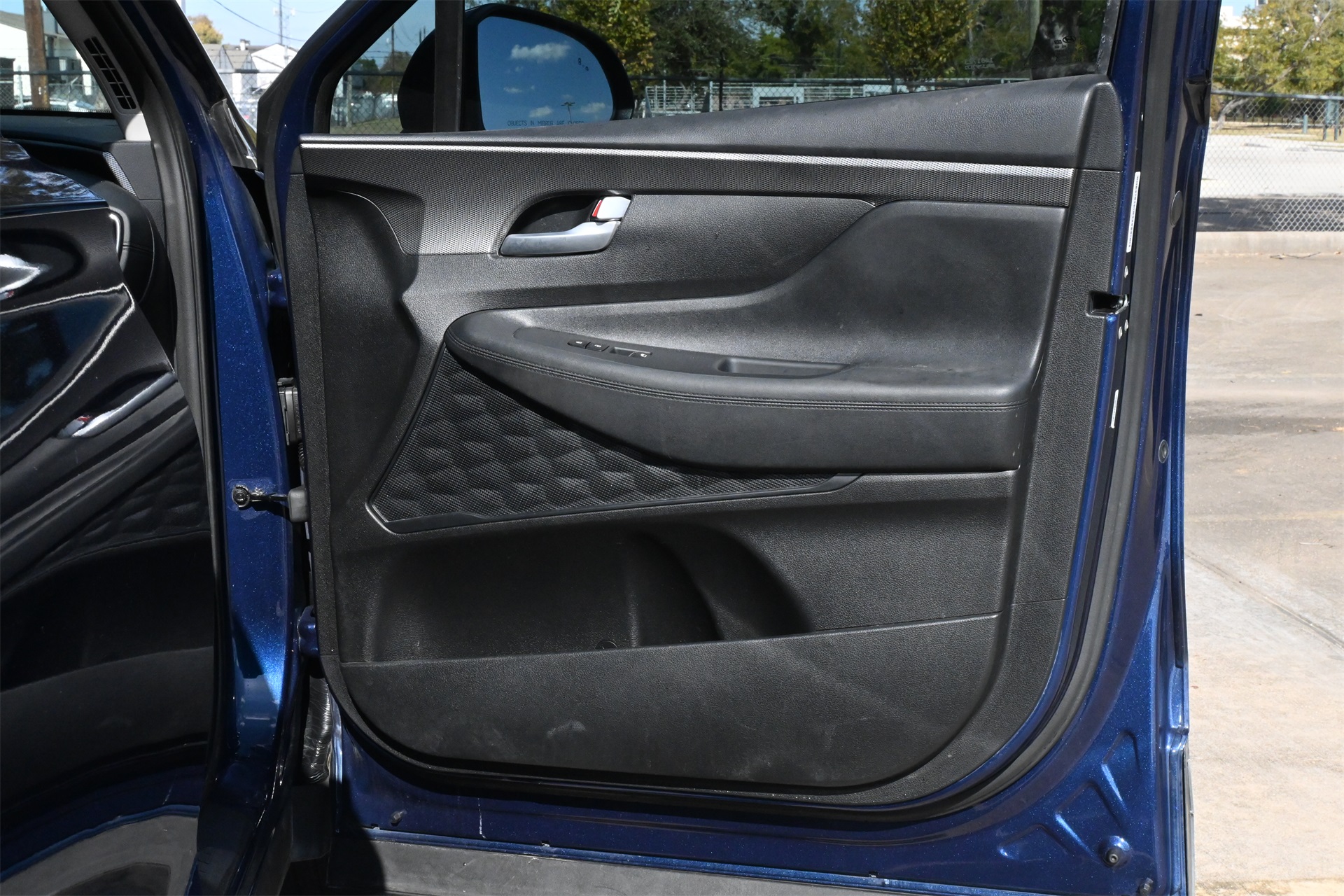 2019 Hyundai Santa Fe SE Blue at North Houston Mitsubishi