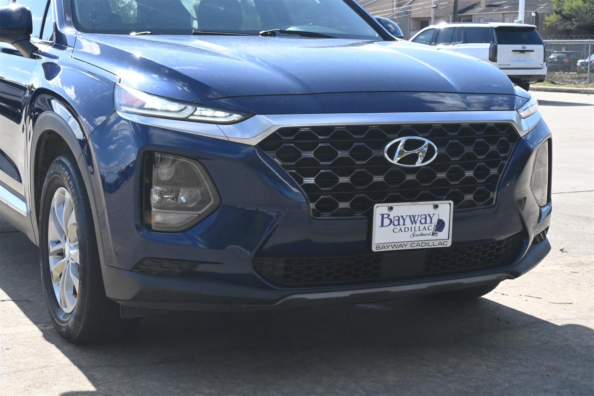 2019 Hyundai Santa Fe SE Blue at North Houston Mitsubishi
