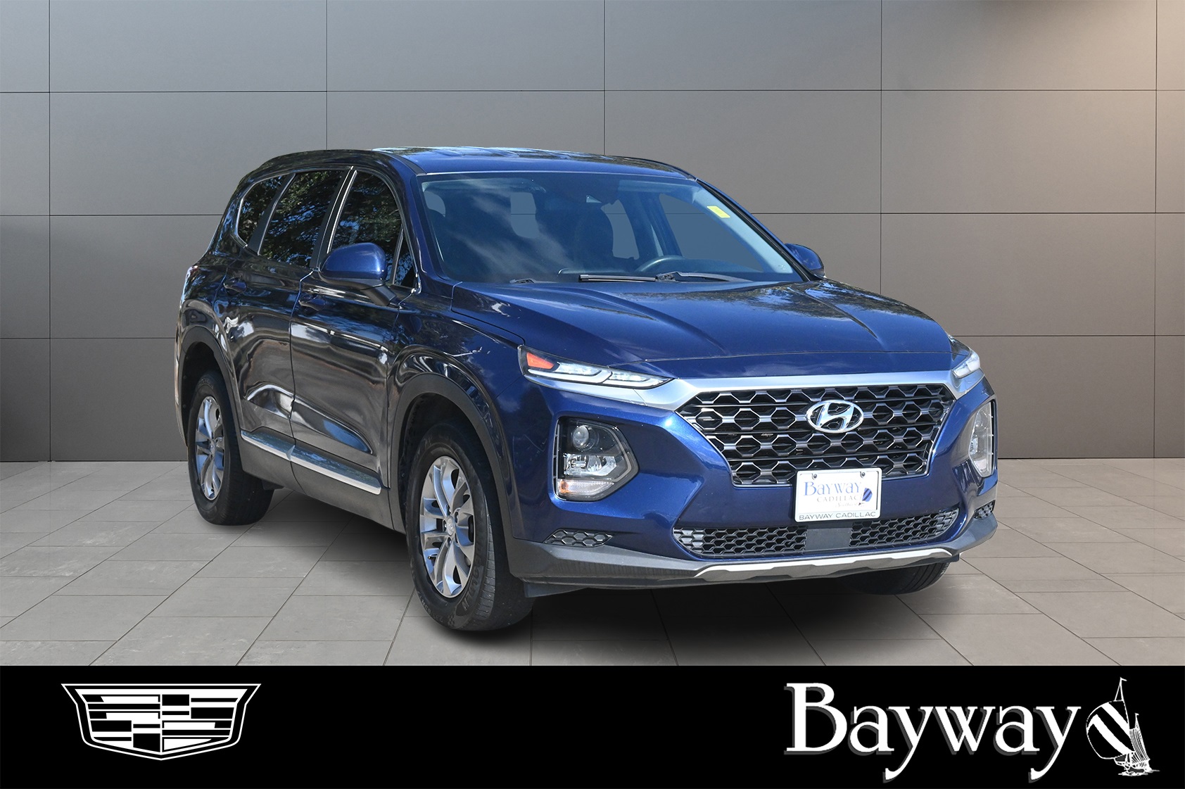 2019 Hyundai Santa Fe SE Blue at North Houston Mitsubishi