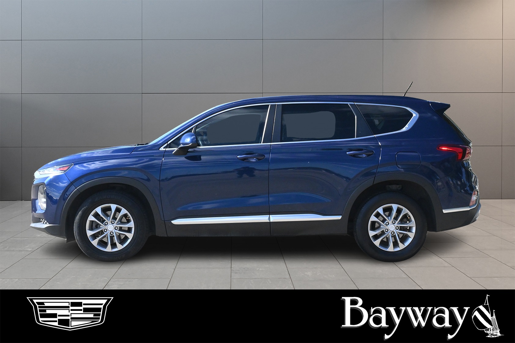 2019 Hyundai Santa Fe SE Blue at North Houston Mitsubishi