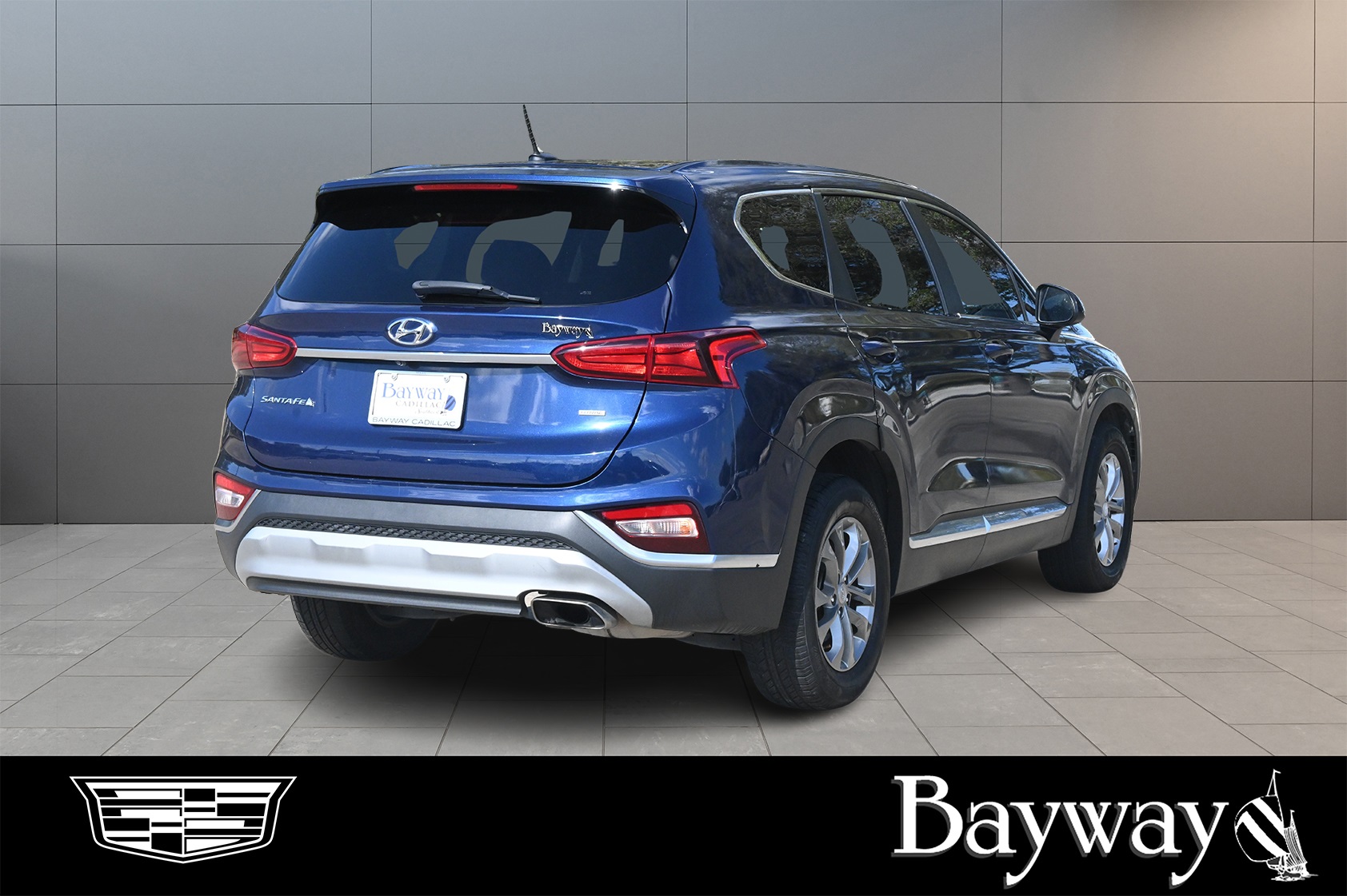 2019 Hyundai Santa Fe SE Blue at North Houston Mitsubishi