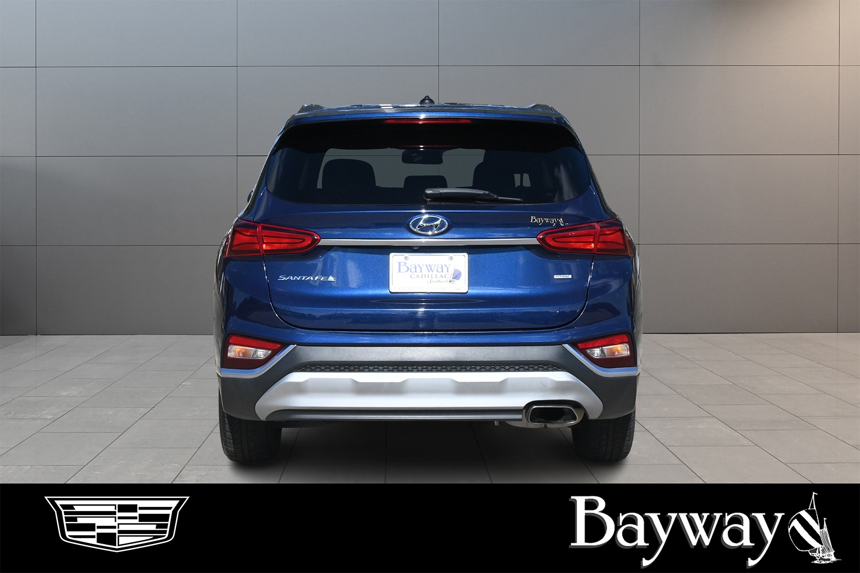 2019 Hyundai Santa Fe SE Blue at North Houston Mitsubishi