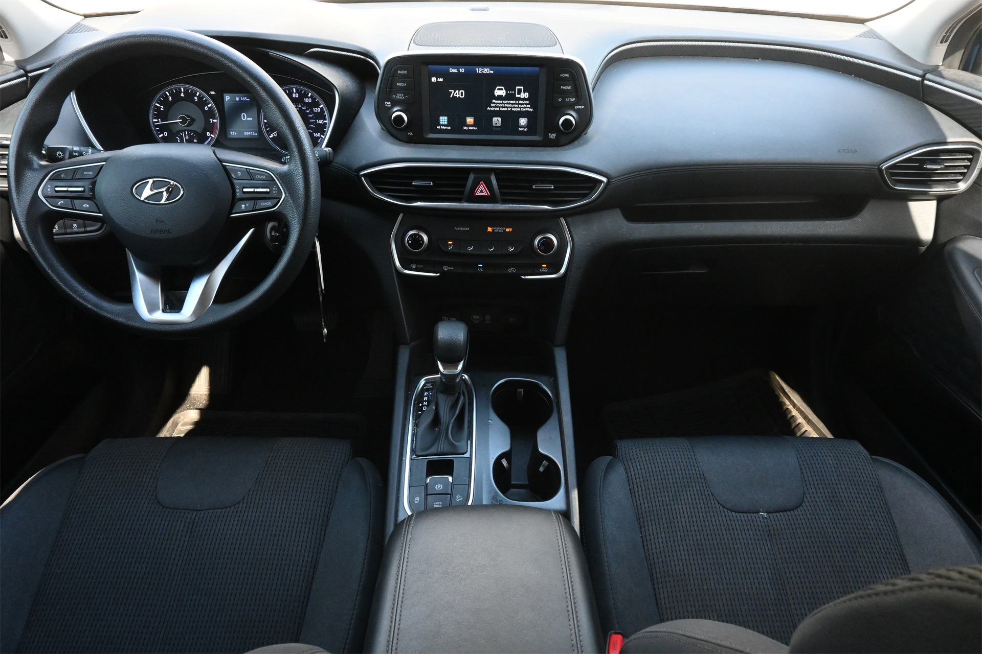 2019 Hyundai Santa Fe SE Blue at North Houston Mitsubishi