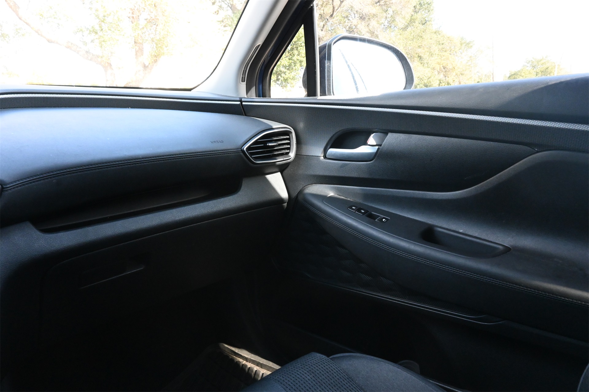 2019 Hyundai Santa Fe SE Blue at North Houston Mitsubishi