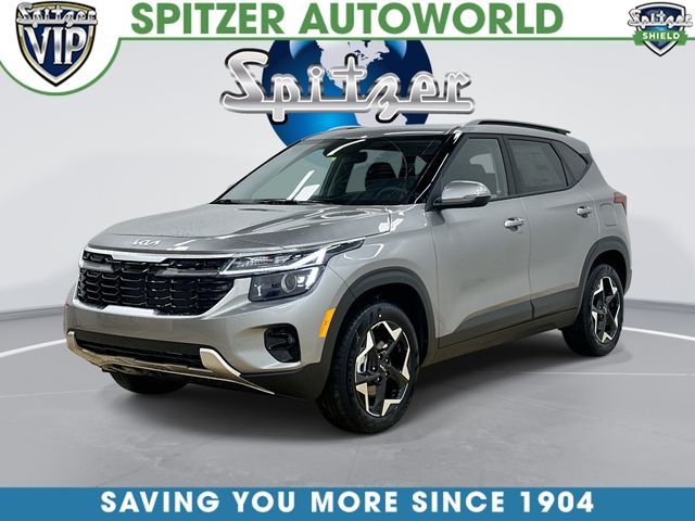 Steel Gray 2026 Kia Seltos SUV / Crossover All-Wheel Drive Continuously Variable Transmission
