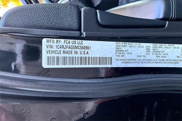 Used 2021 Jeep Grand Cherokee For Sale in Gloucester, MA