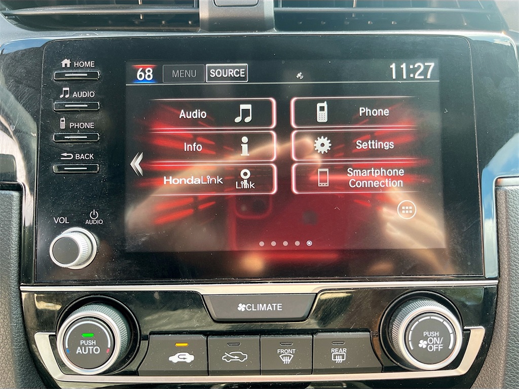 2020 Honda Civic Sport White at DeMontrond Gulf Freeway