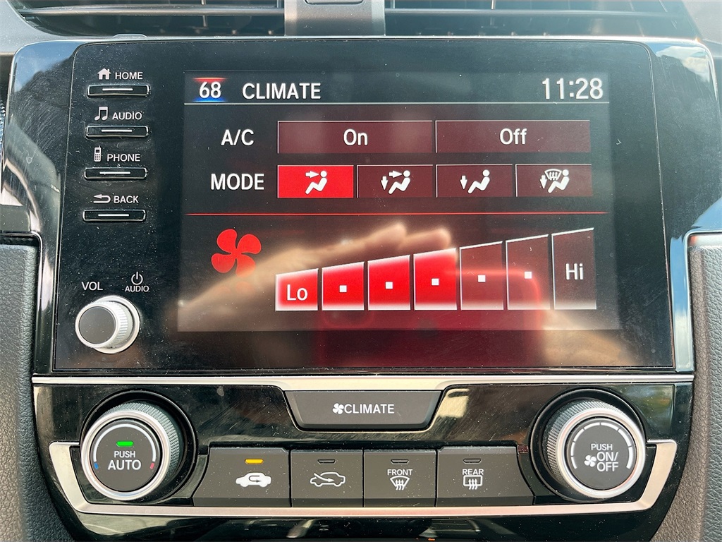 2020 Honda Civic Sport White at DeMontrond Gulf Freeway