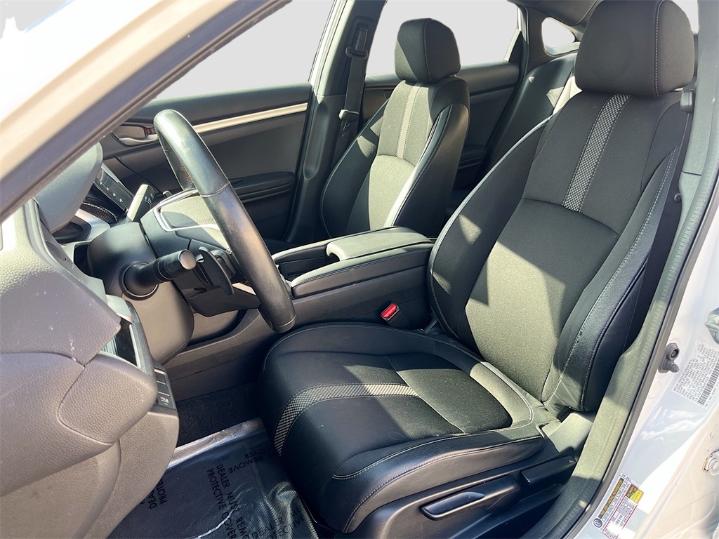 2020 Honda Civic Sport White at DeMontrond Gulf Freeway