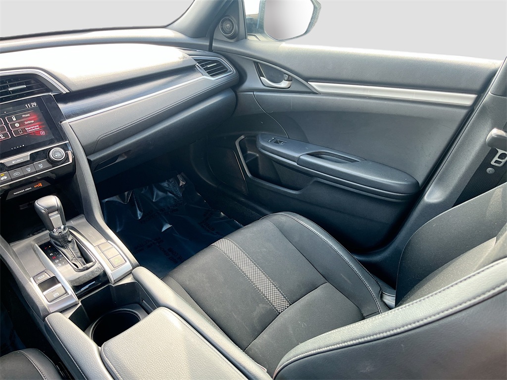 2020 Honda Civic Sport White at DeMontrond Gulf Freeway