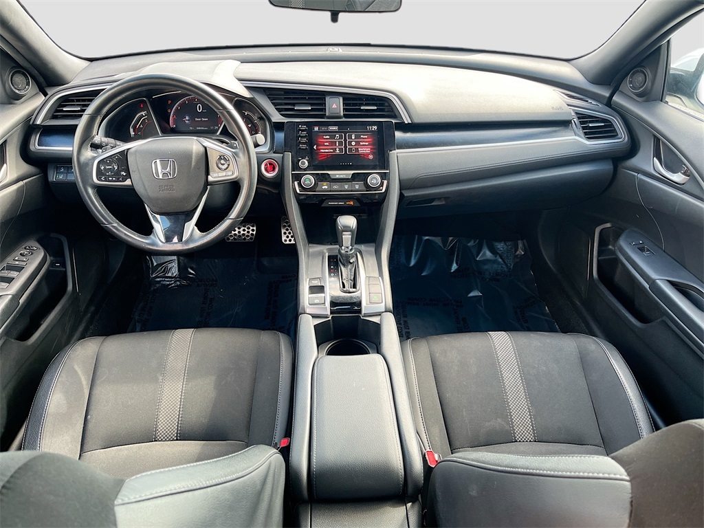 2020 Honda Civic Sport White at DeMontrond Gulf Freeway