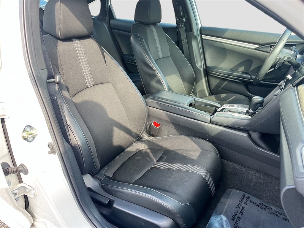 2020 Honda Civic Sport White at DeMontrond Gulf Freeway