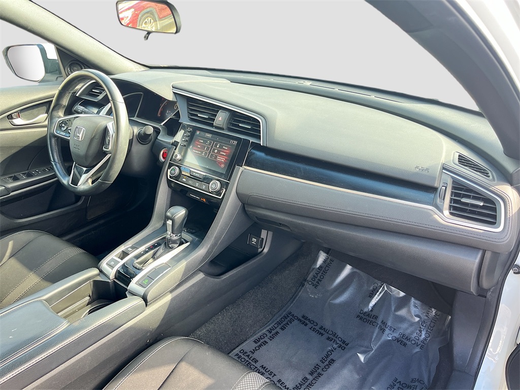 2020 Honda Civic Sport White at DeMontrond Gulf Freeway