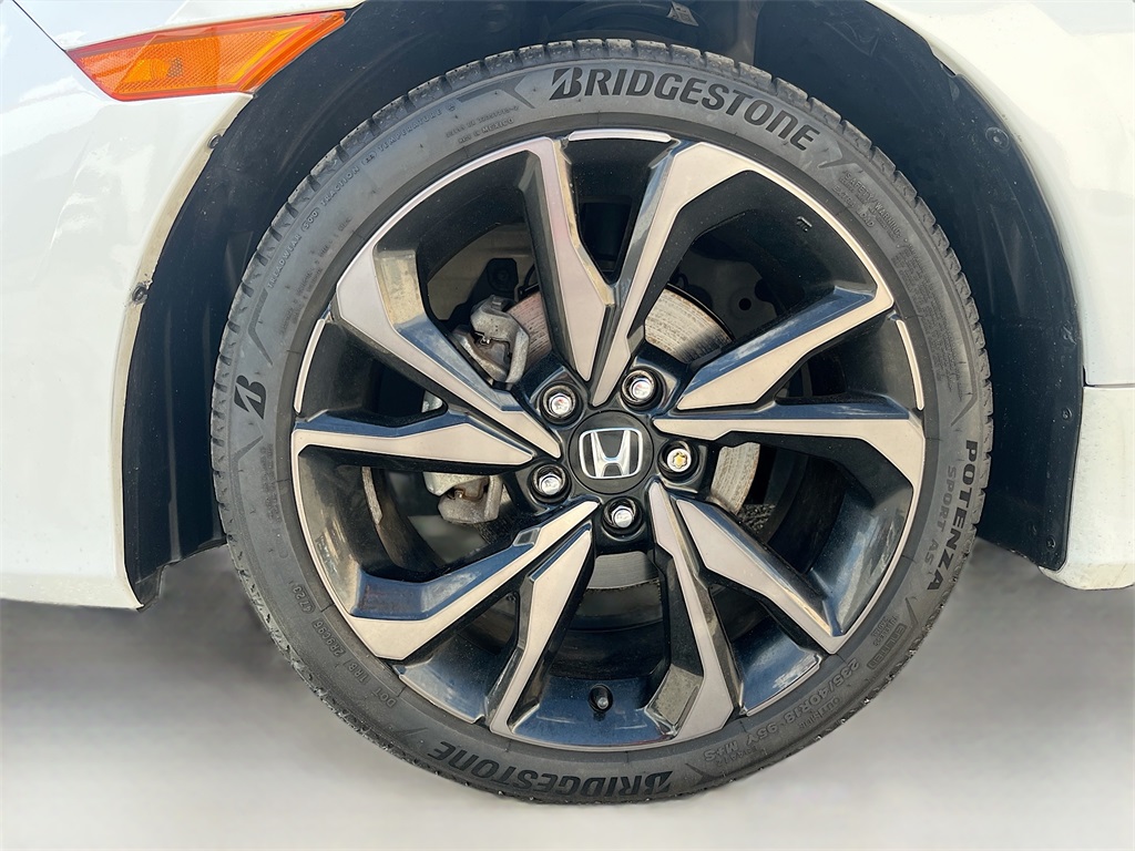 2020 Honda Civic Sport White at DeMontrond Gulf Freeway