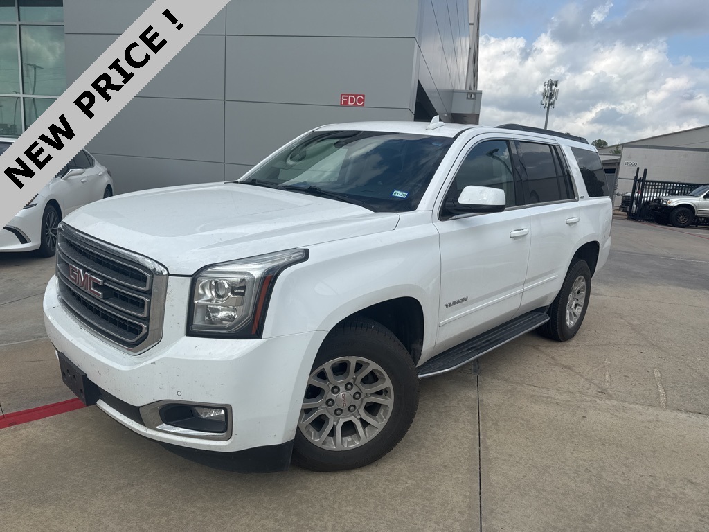 2020 GMC Yukon SLT White at Bayway Cadillac Southwest