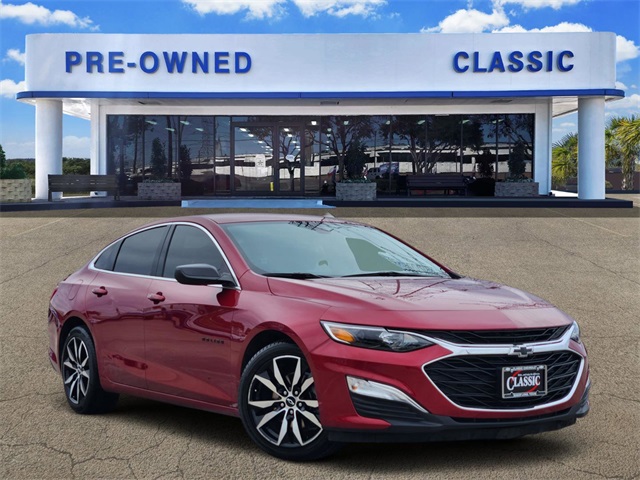 2021 Chevrolet Malibu RS Red at Durrett Motor Company