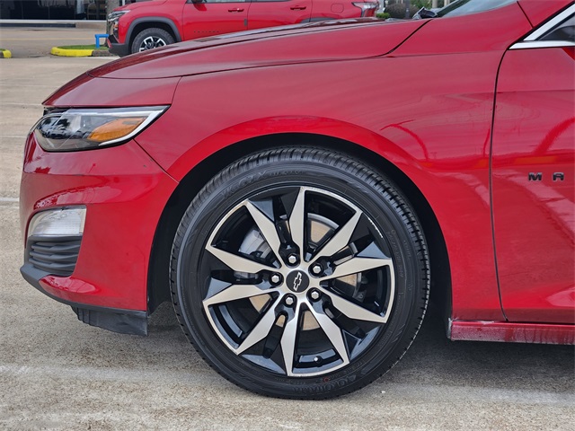 2021 Chevrolet Malibu RS Red at Durrett Motor Company