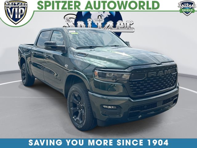 Serrano Green Metallic 2026 RAM 1500 Pickup Truck Four-Wheel Drive 8-Speed Automatic