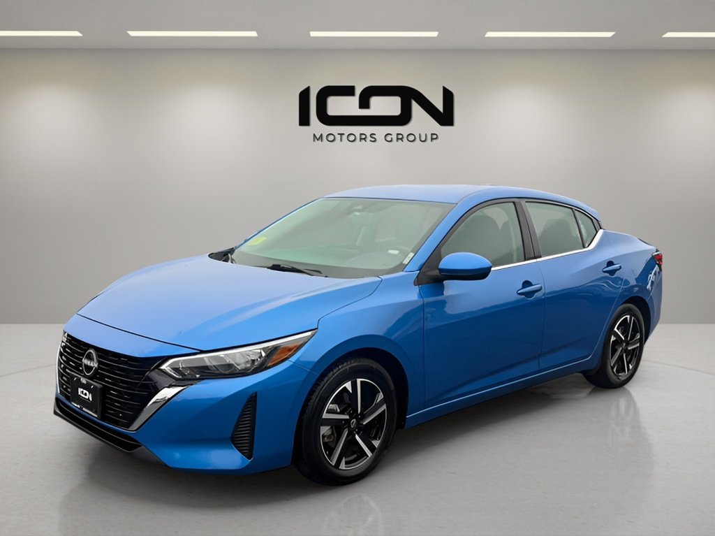 Electric Blue Metallic 2025 Nissan Sentra Sedan Front-Wheel Drive Continuously Variable Transmission
