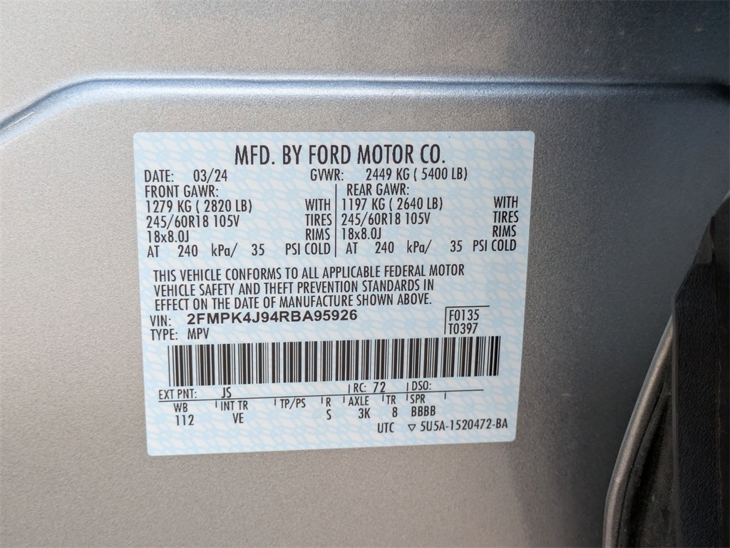 Used 2024 Ford Edge For Sale in Findlay, OH