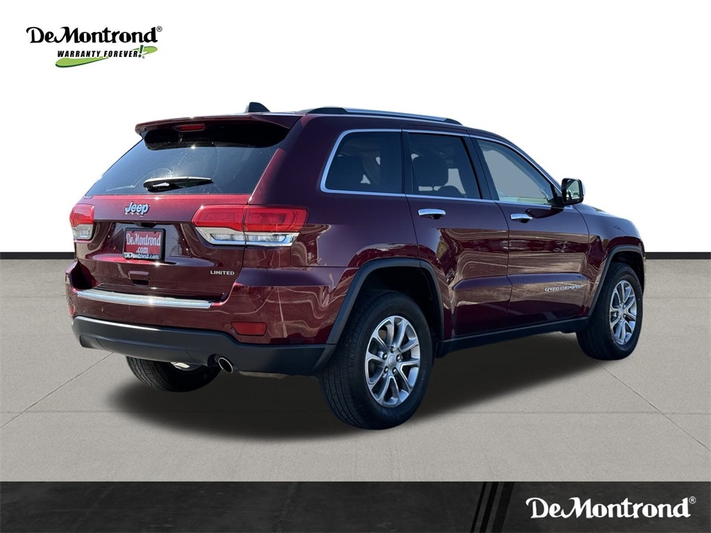 2016 Jeep Grand Cherokee Limited Red at Parkway Family Mazda