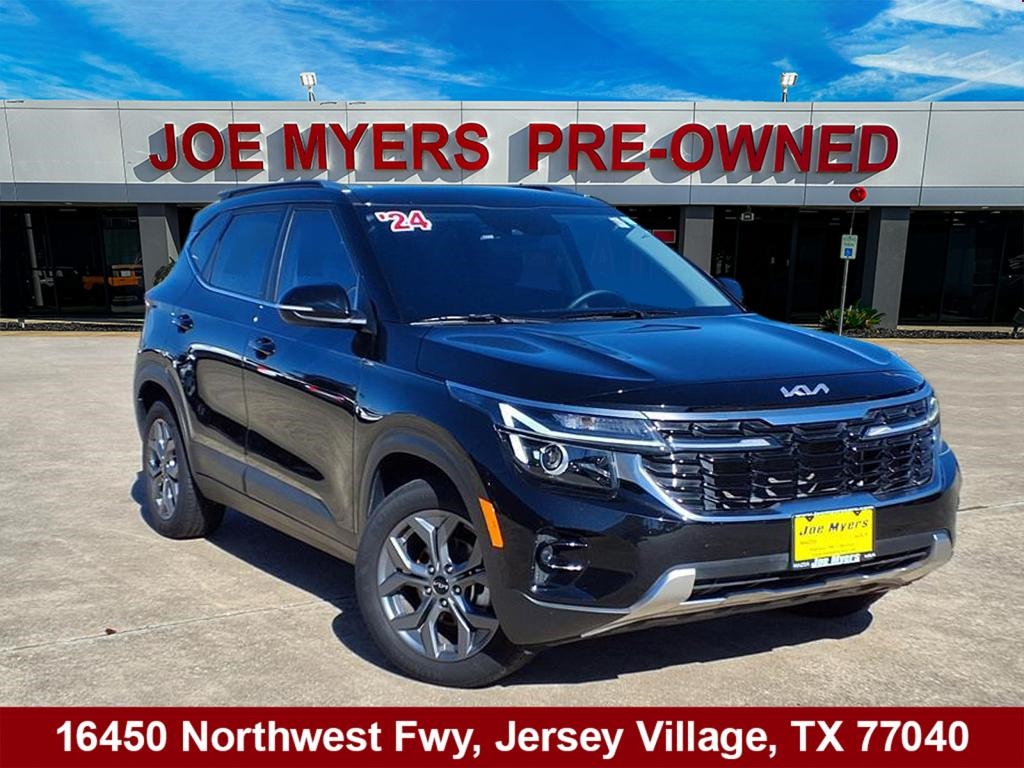 2024 Kia Seltos S Black at Joe Myers Mazda Kia