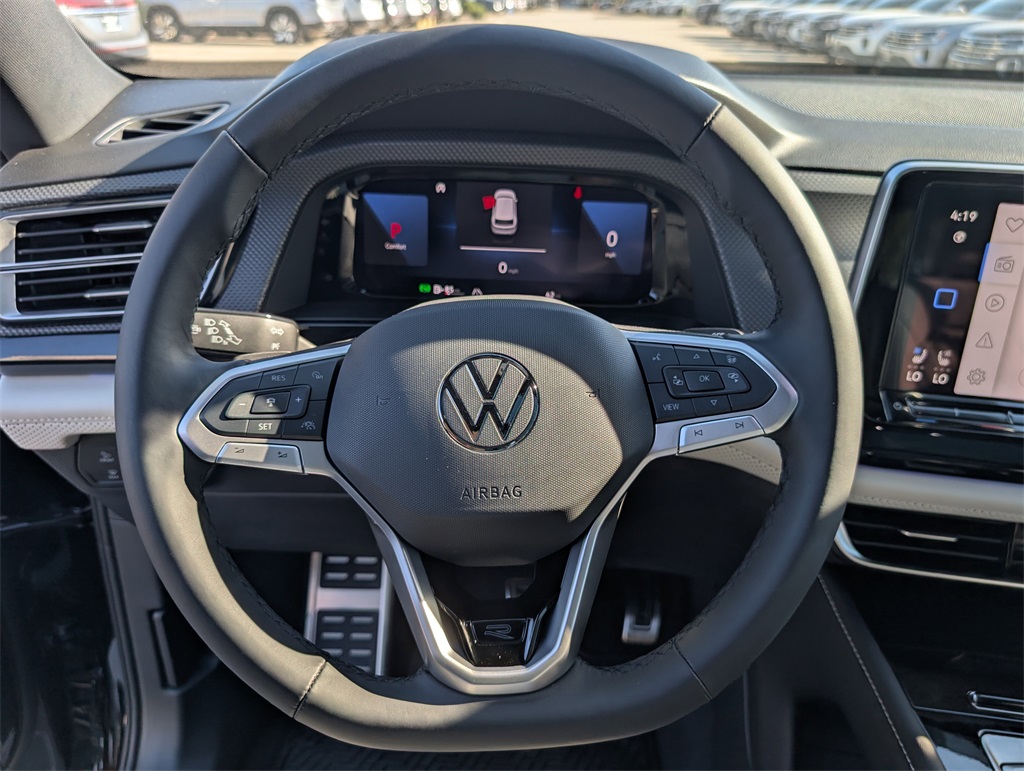 2025 Volkswagen Atlas Cross Sport 2.0T SEL Premium R-Line Black at DeMontrond Auto Country