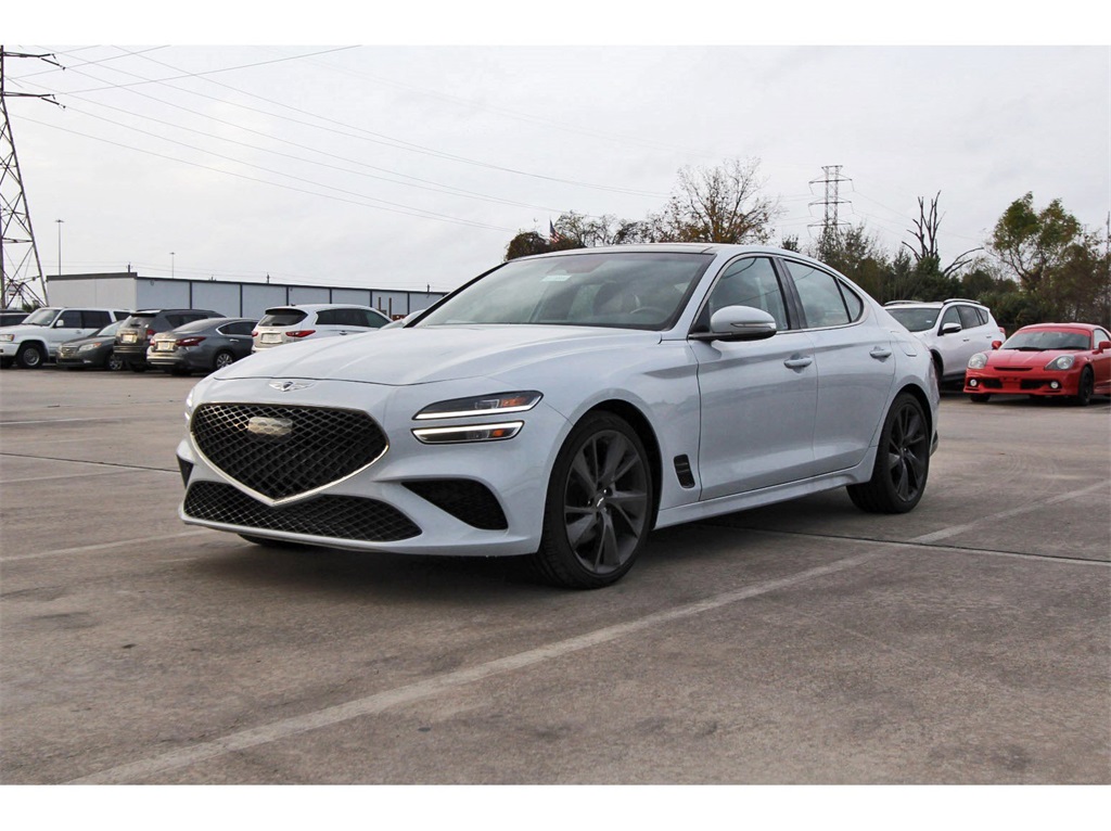 2023 Genesis G70 2.0T White at AutoSavvy Houston Northwest