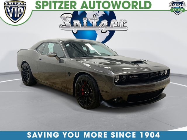 Gray (Granite Pearlcoat) 2020 Dodge Challenger Coupe Rear-Wheel Drive 8-Speed Automatic