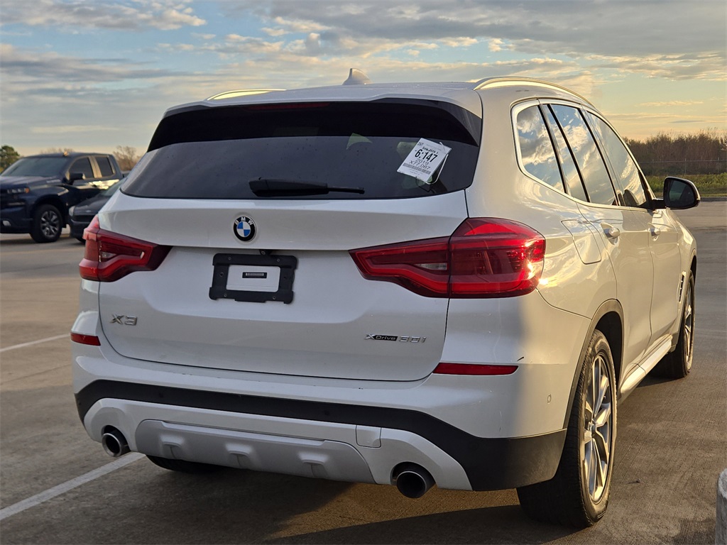 2019 BMW X3 xDrive30i White at DeMontrond Automotive Group