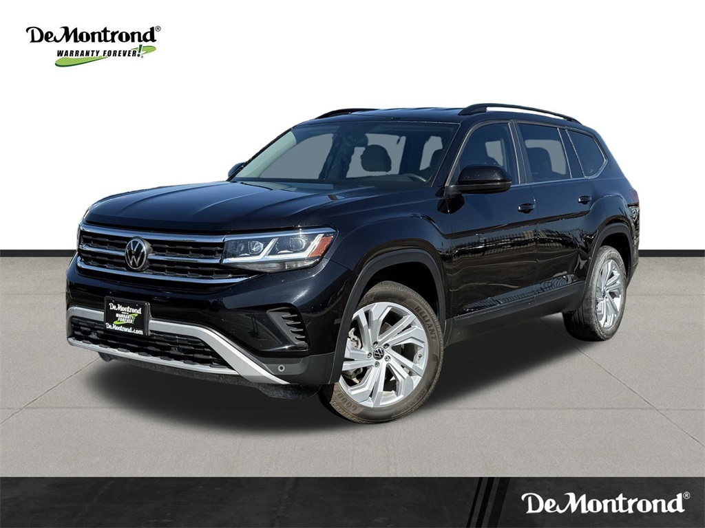 2022 Volkswagen Atlas 2.0T SE w/Technology Black at Victoria Chrysler Dodge Jeep Ram