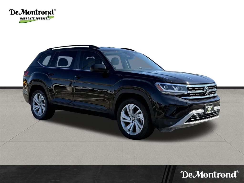 2022 Volkswagen Atlas 2.0T SE w/Technology Black at Victoria Chrysler Dodge Jeep Ram