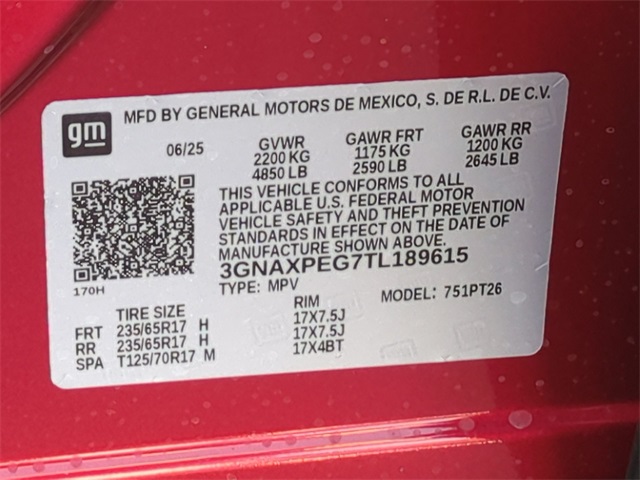 2026 Chevrolet Equinox LT for sale at PATRIOT CHEVROLET OF LIMERICK