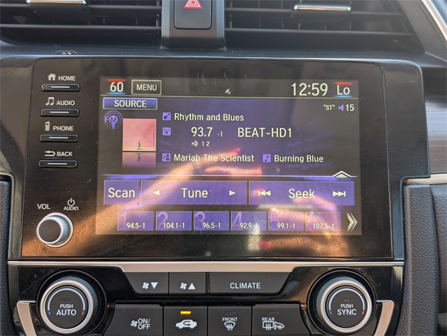 2021 Honda Civic EX Blue at Cook Ford