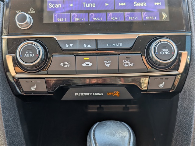 2021 Honda Civic EX Blue at Cook Ford