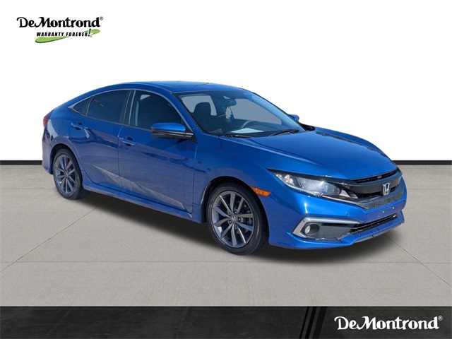 2021 Honda Civic EX Blue at Cook Ford