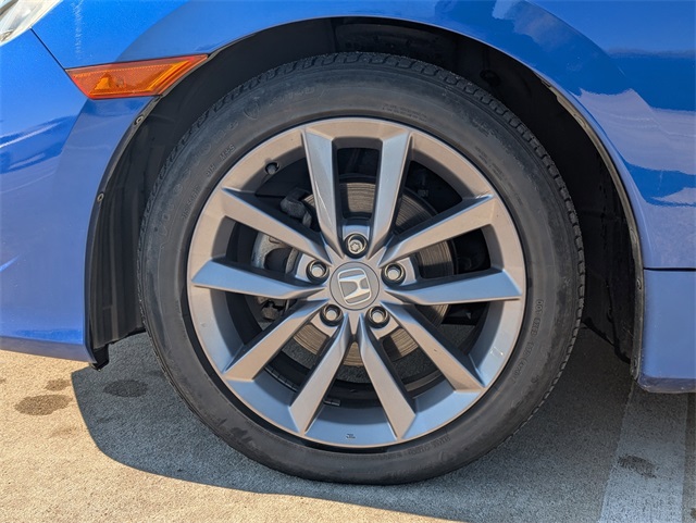 2021 Honda Civic EX Blue at Cook Ford