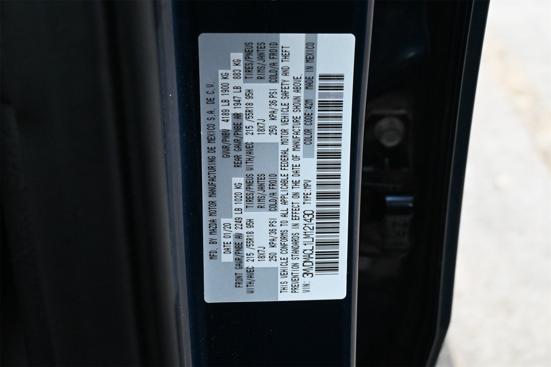 2020 Mazda CX-30 Select Blue at Gullo Toyota