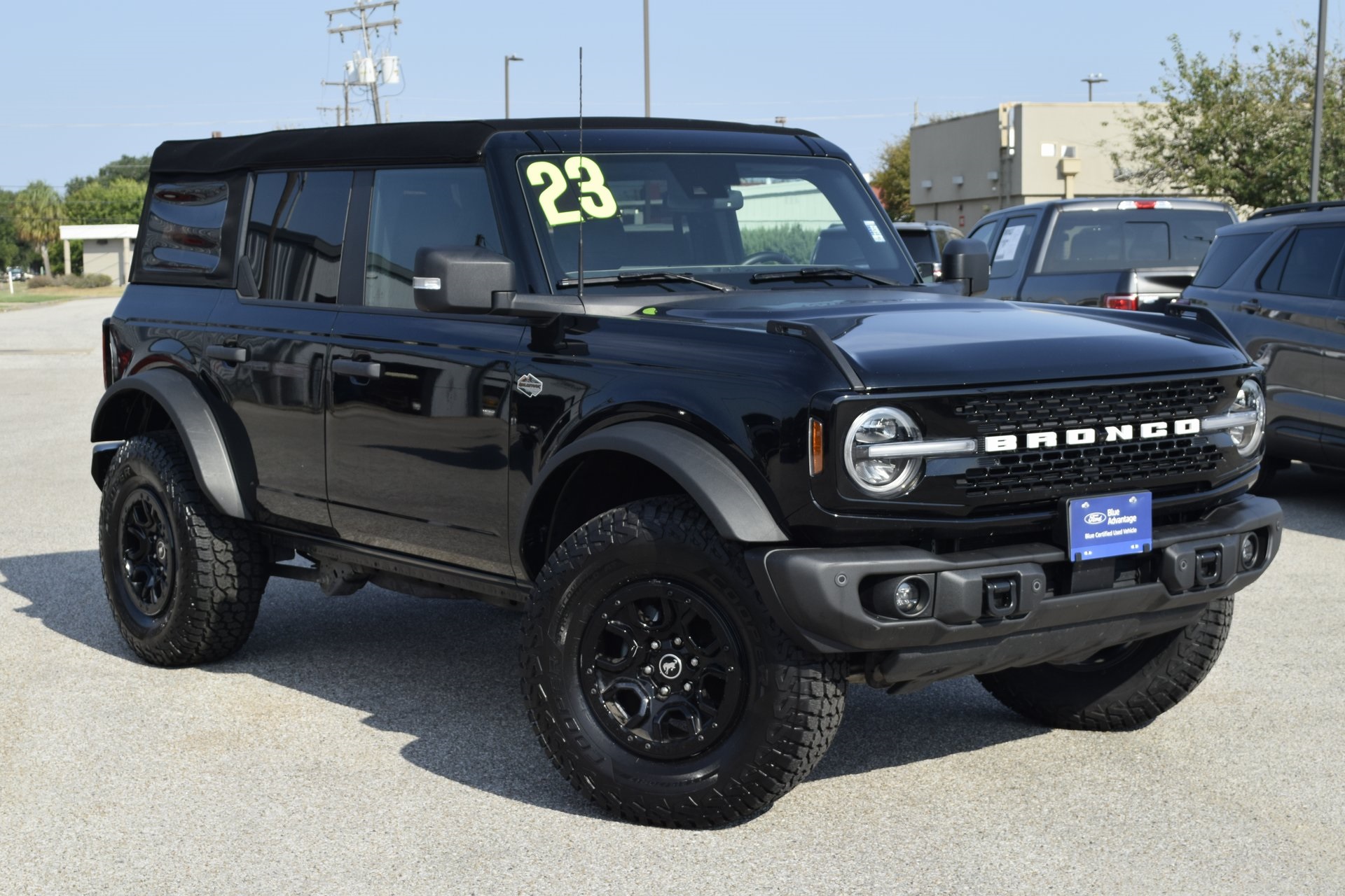 2023 Ford Bronco Wildtrak Black at Wharton Ford