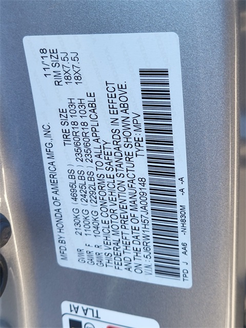 Used Car 2018 Honda Cr-v  Ex For Sale Under $20,000 In San Antonio, Texas