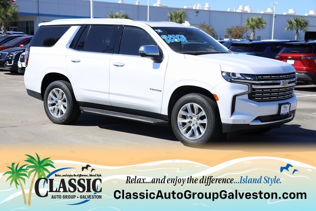 2022 Chevrolet Tahoe Premier White at Shottenkirk Kia Fort Bend