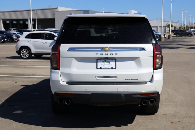 2022 Chevrolet Tahoe Premier White at Shottenkirk Kia Fort Bend