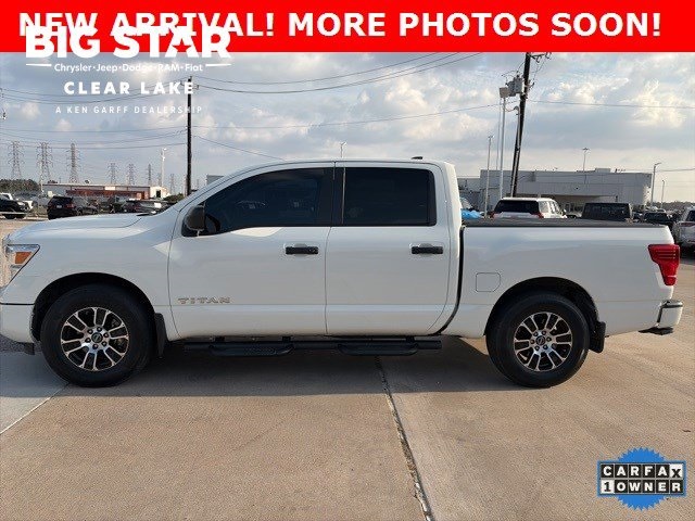 2023 Nissan Titan SV White at Big Star Buick GMC