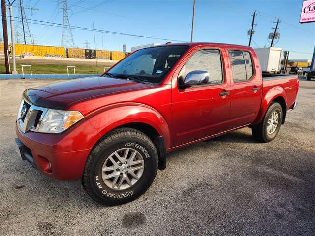 2017 Nissan Frontier SV Red at Emmons Autoplex