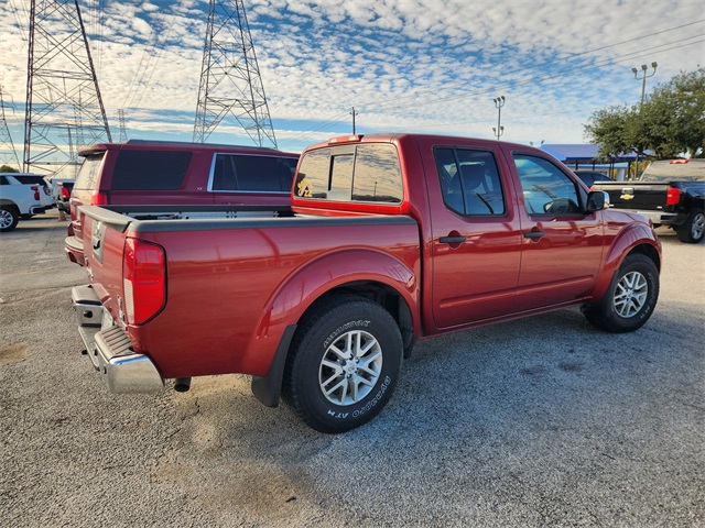 2017 Nissan Frontier SV Red at Emmons Autoplex