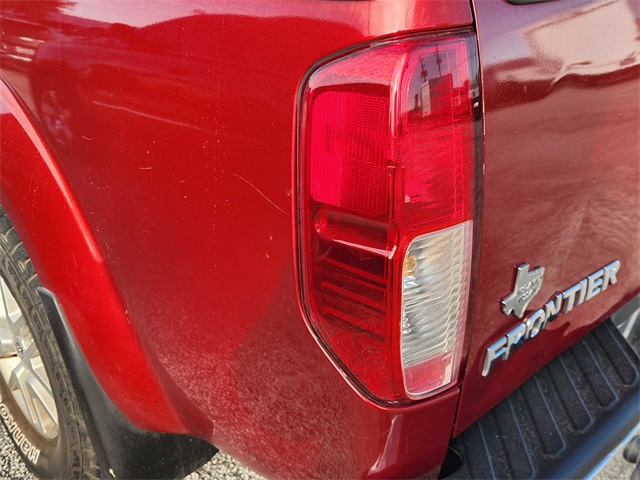 2017 Nissan Frontier SV Red at Emmons Autoplex